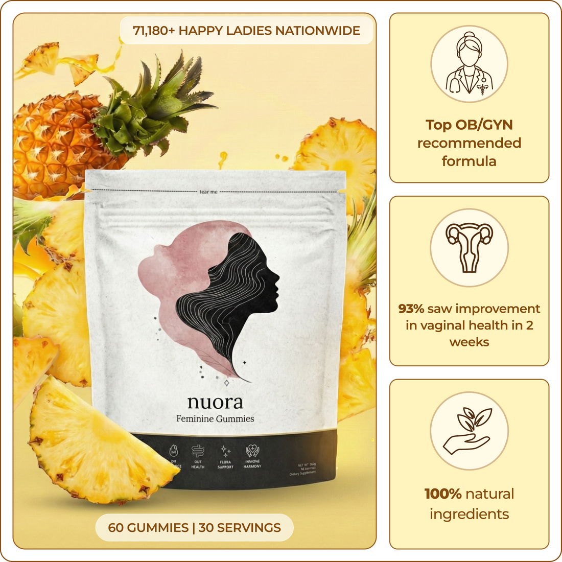 Nuora Vaginal Probiotic